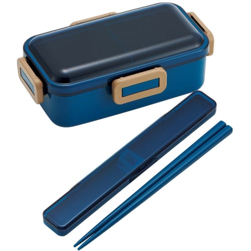 Skater Chopsticks Chopsticks Box Set Ocean Blue 18cm Antibacterial Adults Made In Japan ABC3AG-A