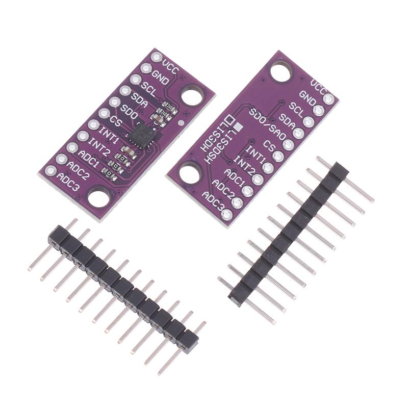 1/3/5Pcs Lis3Dsh High-Resolution Three-Axis Accelerometer Triaxial Accelerometer Module Forarduino