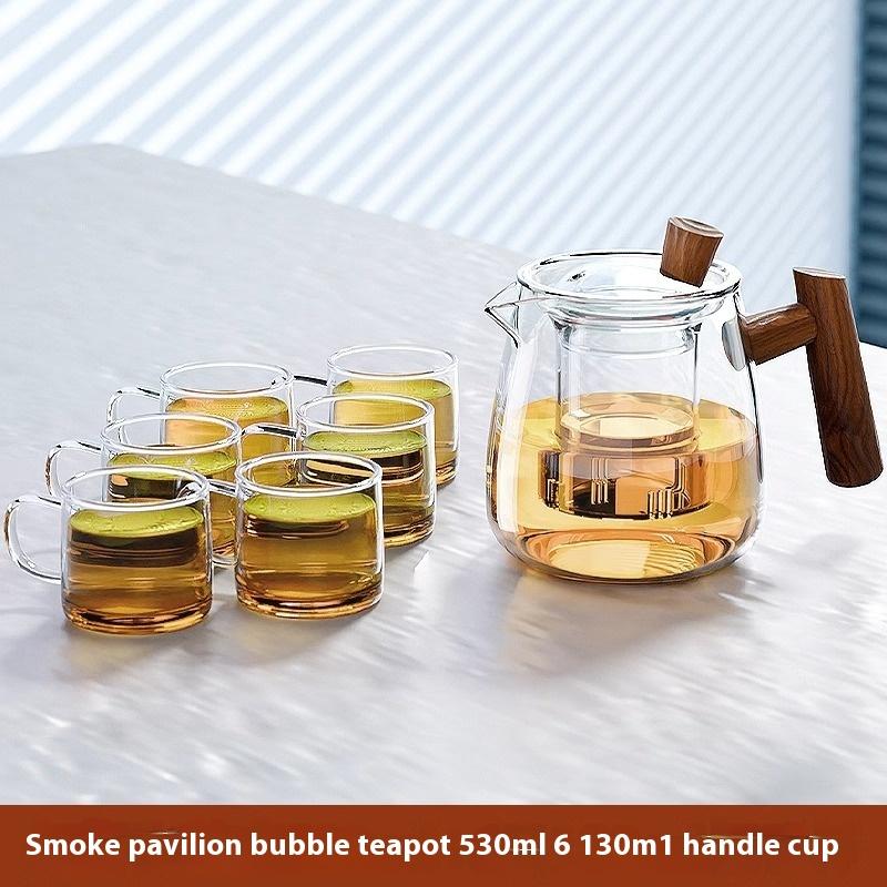 GIANXI Čajová konvice Domácí Skleněná Vysokoteplotní Vaření Čaje 2024 Nová Jednokoťová Elektrický Hliněný Sporák Čajový Set Čaj Čaj Čajová konvice