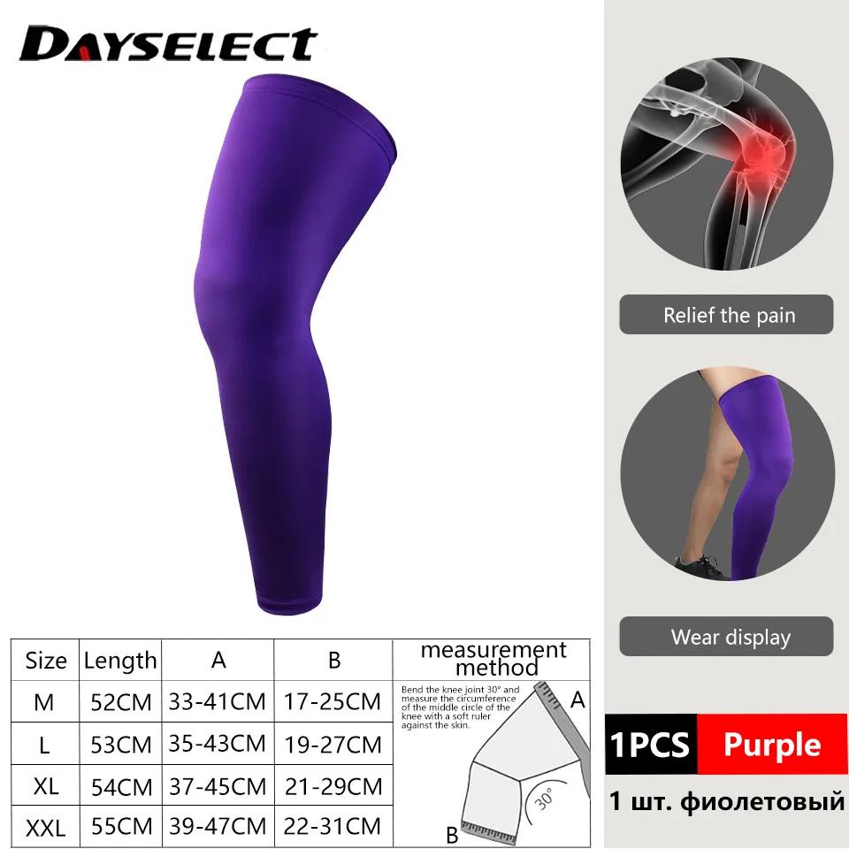 1 Pieza Rodillera Elástica Larga Soporte Manga Deportiva Fitness Rodillera Equipo de Protección Rodillera Baloncesto Correr