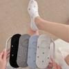Boneless Floral Women's Socks with Invisible Shallow Opening Boat-shaped Design. Summer Lightweight Style. Anti-slip and Non-slippery. Breathable.