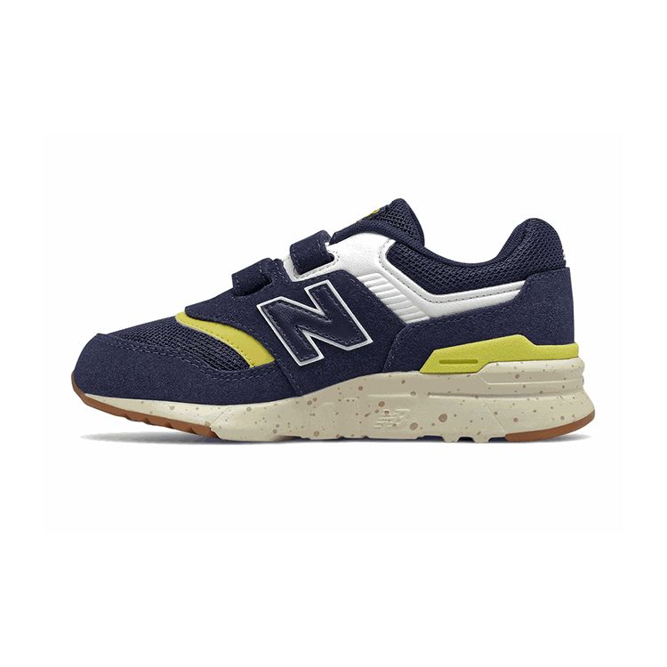 New Balance Nb 997H Round Toe Velcro Low Top Kids Casual Shoes Kids Sneaker Deep-Blue PZ997HAA