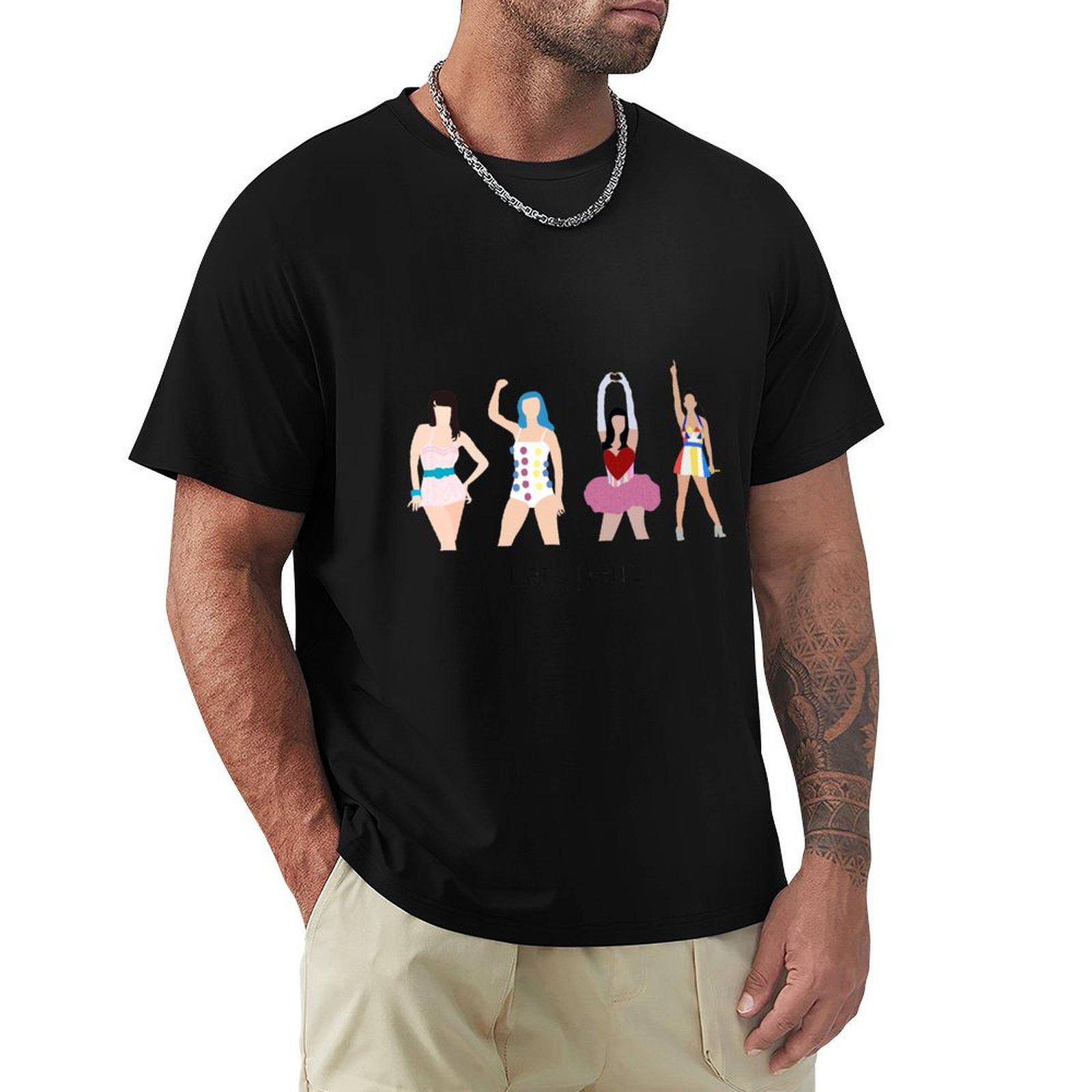 Katy Perry Cartoons TShirt Man tshirt summer tops sweat shirts men 4XL