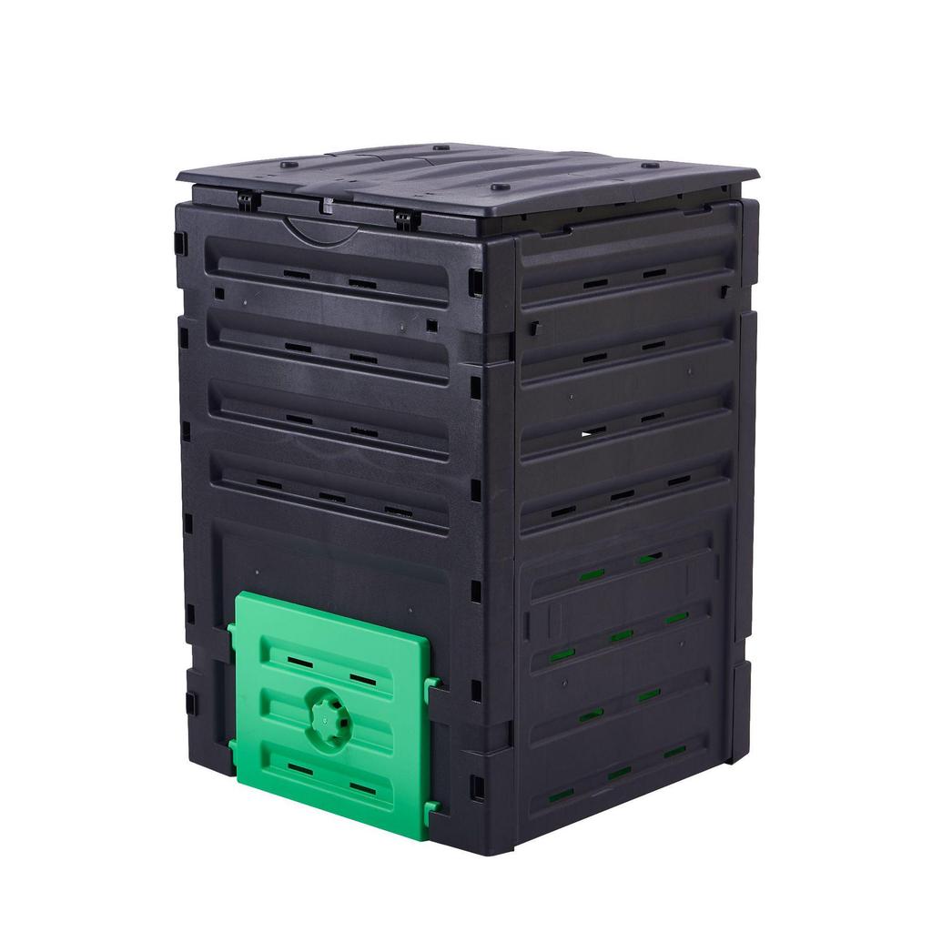300L Garden Leaf Compost Bin for Organic Fertilizer & Kitchen Waste