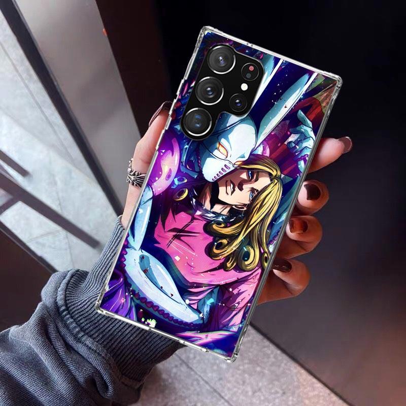 JoJo's Bizarre Adventure Cool Phone Case For Samsung Galaxy S26 S25 Edge S24 S23 Ultra S22 Plus S21 S20 FE Soft TPU Back Cover F