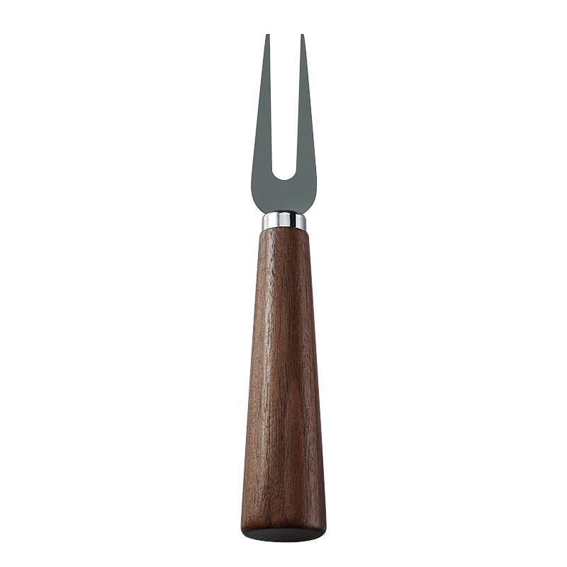 Walnut Handle Stainless Steel Cheese Knife - Western Cutlery and Butter Scraper