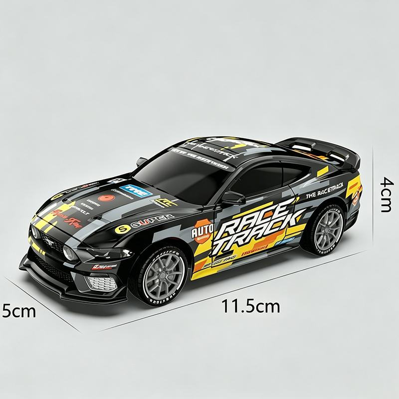 1:43 Scale 4WD RC Remote Control Mini Racing Car Model Set 2.4G Drift Led Lights High-Speed Sports Vehicle AE86 Kid Adults Toys