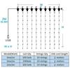 8 Modes 300 LED Fairy Curtain Lights Remote Control USB Copper Wire LED Garland String Lights for Bedroom Indoor Decor Wedding