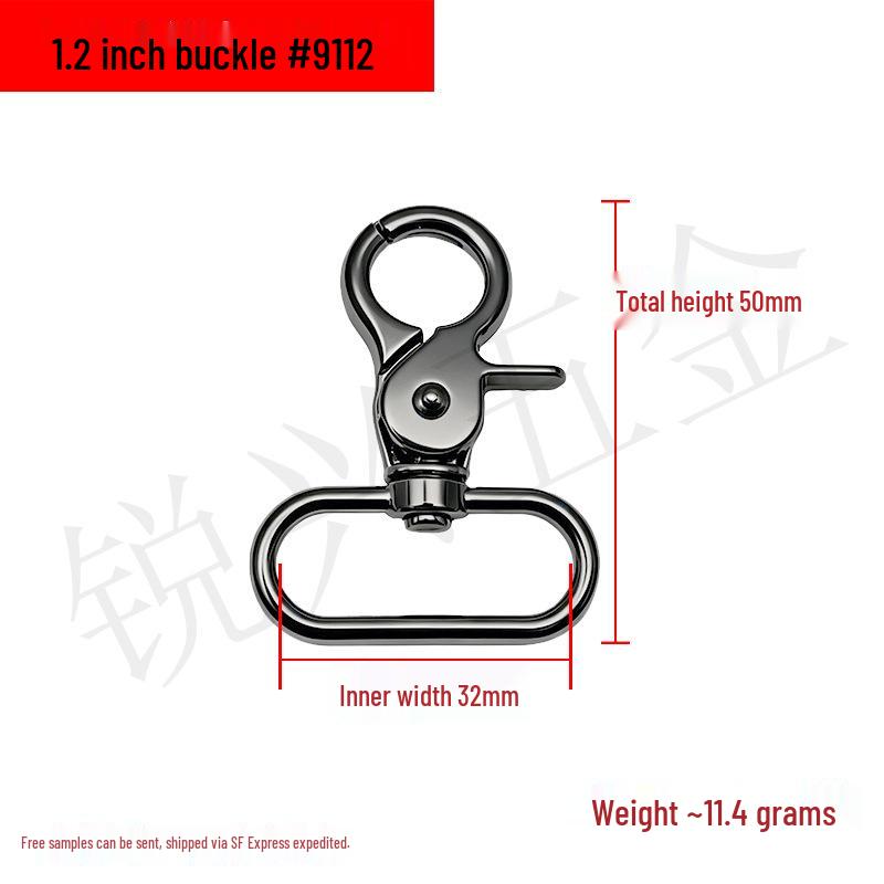 Alloy Pet Hook Metal Dog Buckle Chain Leather Belt Buckle Spring Hook