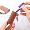 Retro Pu Leather Lighter Case Shell Protection Case Keychain Lighters Sleeve Cover Leather Case