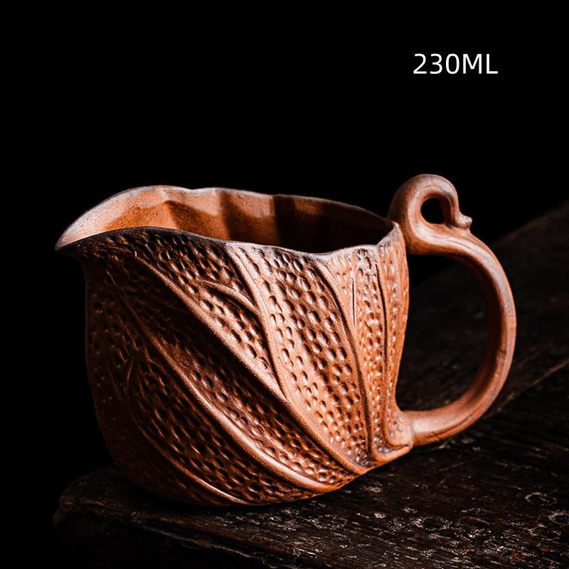 

Rock clay Coarse Pottery Public Cup Ceramic Chahai Cup Kung Fu Tea Accessories Tea Infusers Sharing Cup Tea Dispenser 200-400ml