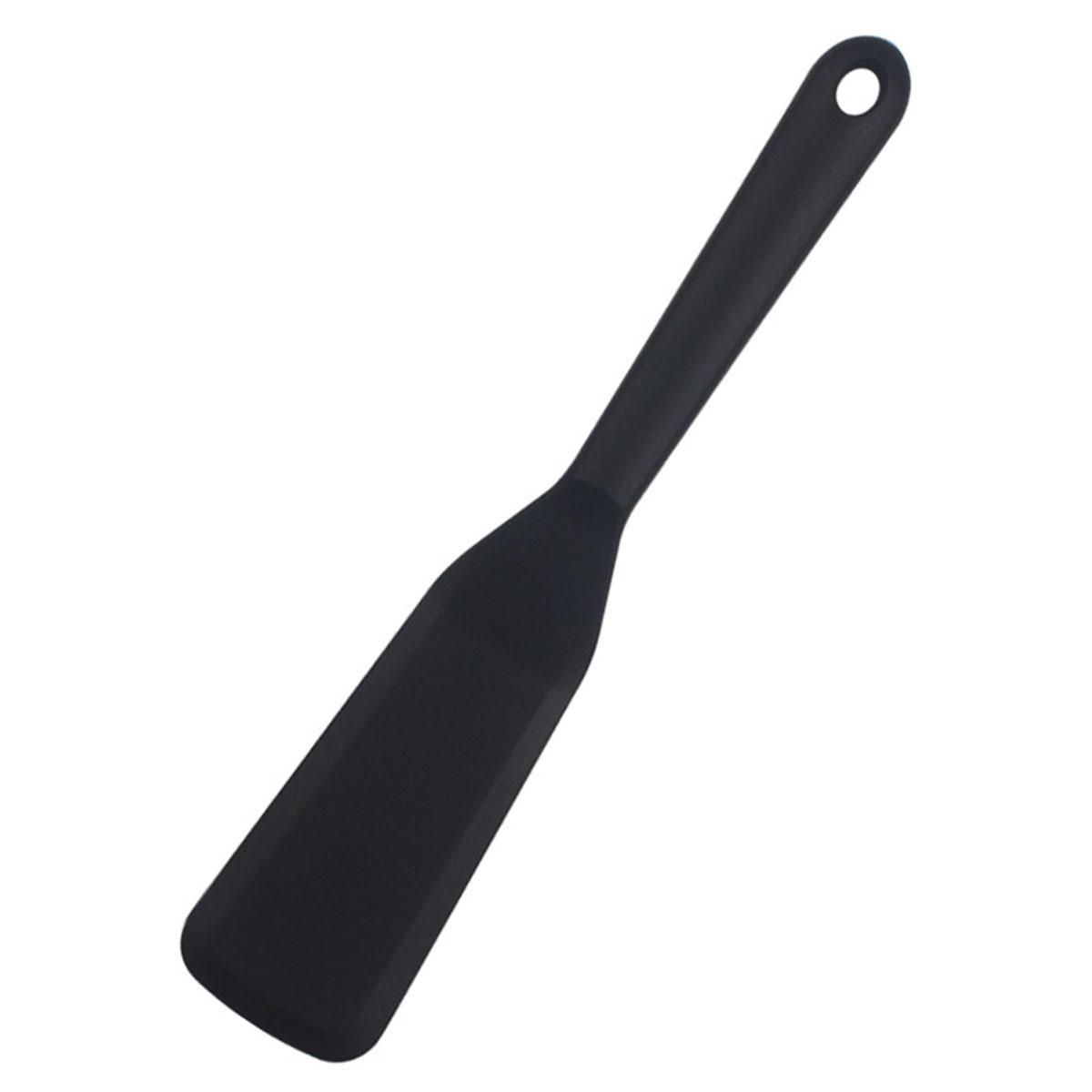 

1 Piece Silicone Spatula Food Grade Non Stick Heat Resistant Spatulas Turner for Cooking Baking Mixing Baking Tools небесно-голубой