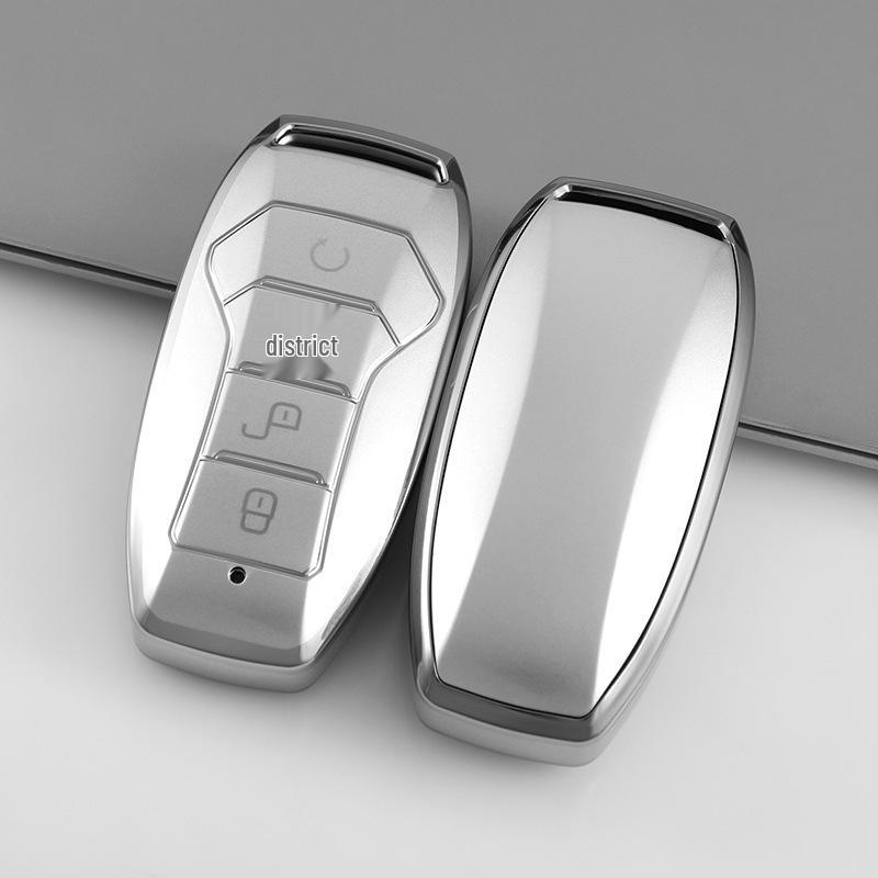 Quicksand Silver Key Shell for BYD Dolphin, Qin Plus, Tang DMI, Han EV, Song Pro, Yuan Plus
