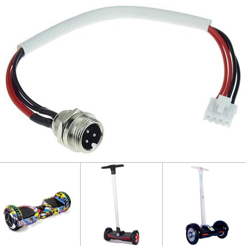 4vodičový nabíjecí portový kabel 3pinový příslušenství pro skútr pro dvoukolový balanční skútr
