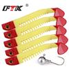 5 Pcs 8/10 Cm Soft Tail Lure Worms Maggots Silicone Tackle - with Weighted Hooks