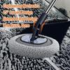 Soft Bristle Car Cleaning Brush Telescopic Long Handle Chenille Broom Car Wash Mop  For Home Use