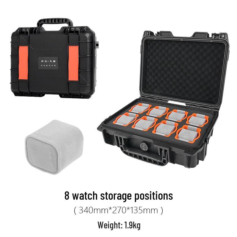 Luxury 12-Slot Watch & Jewelry Display Box for Home Collection