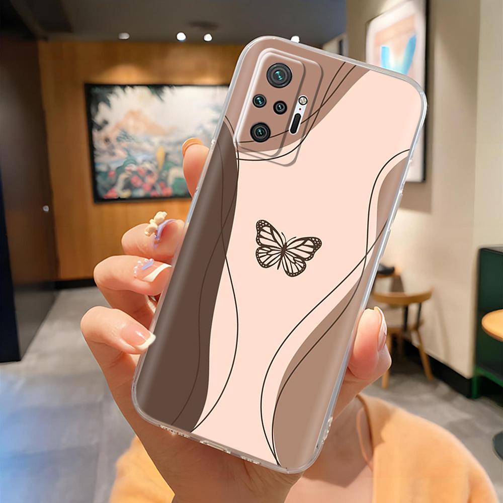 For Xiaomi Redmi Note 10 Pro Case Painting Soft TPU Clear Silicone Anti Drop Back Cover For Redmi Note 10 Pro Phone Cases Funda