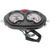 Motorcycle Gauges Set 12V Instrumentation with Clear Readouts Stylish Bike Meter Motorbike Accessories for 150cc Riders