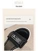 2025 Summer Women's Lightweight Velcro Wedge Sandals – Comfortable Thick-Soled, Flat Bottom Casual Beach Footwear for Students