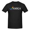 Unisex Amiga Gifts T Shirt Streetwear Oversized Cotton Crewneck Sleeve Tshirt Unisex