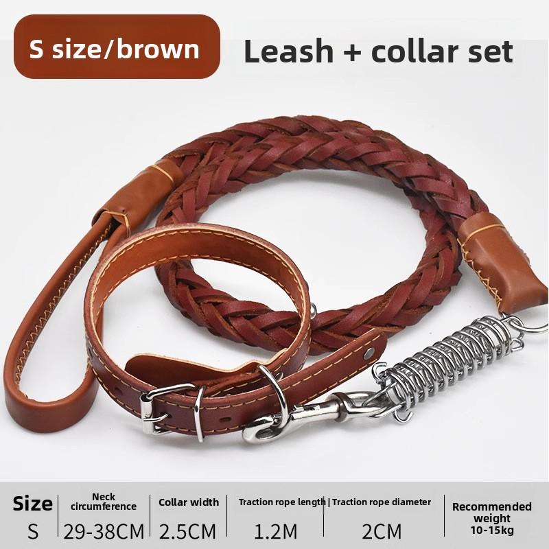 

Поводки для собак, Цепи для выгула собак, Маленькие, Средние и Большие, Для дрессировки собак, Взрывозащищенные, Пробивные и Узловые, Товары для домашних животных Золотистый ретривер 2.5 коричневый