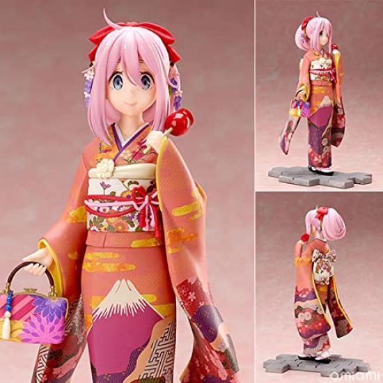 

SEASON 2 Nadeshiko Kagamihara in Kimono Scale Complete Figure by Furyu Yurucamp 17