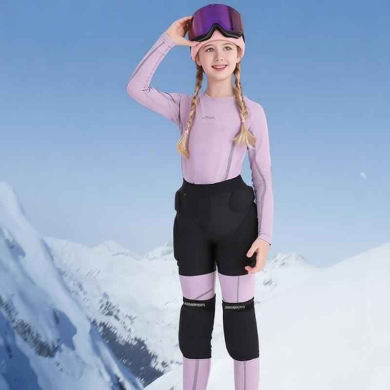 Cycling Protective Gear Safety Pants With Integrated Hip Pad Knee Elbow Pads Snow Sports Skiing Snowboarding