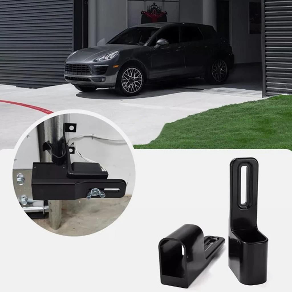 2 Pack Easy Installation Garage Door Sensor Cover Sensor Protector Plastic Texture Suitable for Home and Commercial Use