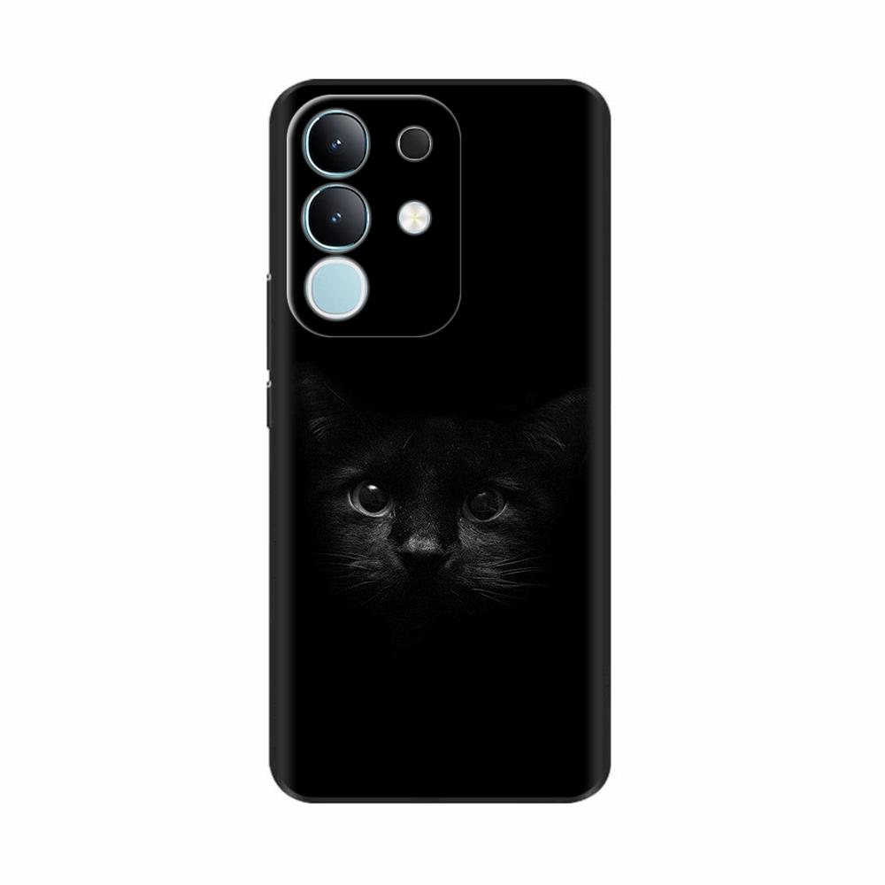 Pour Vivo Y29 4G Coque Mignon Panda Silicone Liquide Doux Étuis de Téléphone Pour Vivo Y29 4G Coques Y 29 Fundas Protection Dessin Animé Couverture Arrière