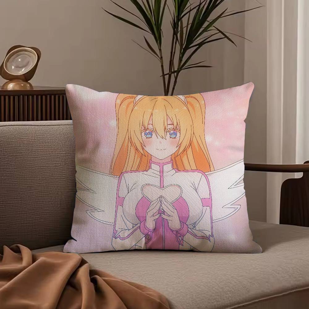 Anime 2.5 D-Dimensional S-Seduction Pillow Case Anti-dustmite Pillowcase Invisible zipper silky short plush Sofa cushion cover