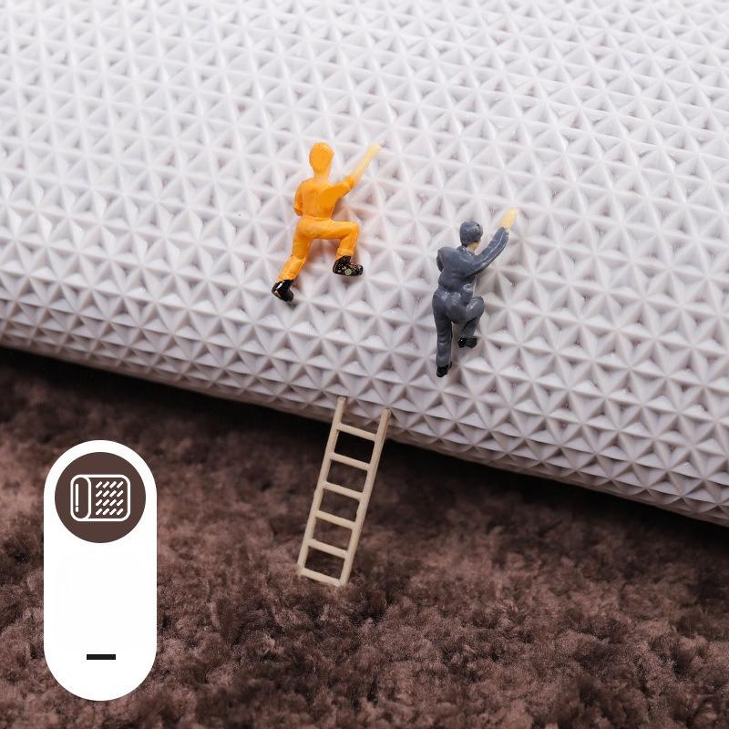 Machine Washable Durable Toilet Mat Thickened Bathroom Carpet Long Hair Carpet Water Absorbtion Anti Slip Bathroom Mat