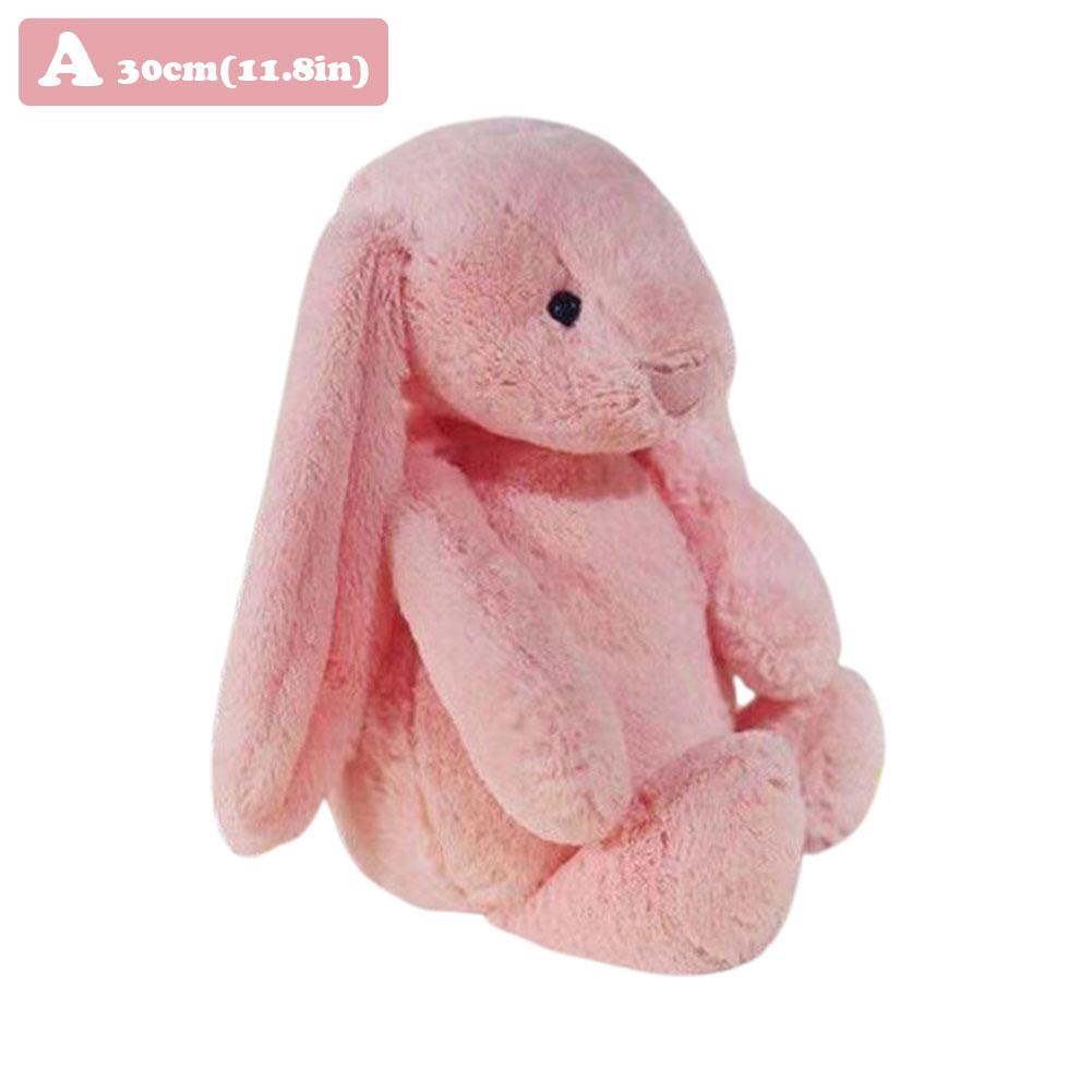Cute Plush Toy Stuffed Toy Rabbit Doll Babies Sleeping Companion Kawaii Plush Long Ear Rabbit Doll Kids Gift Bedroom Plush Decor