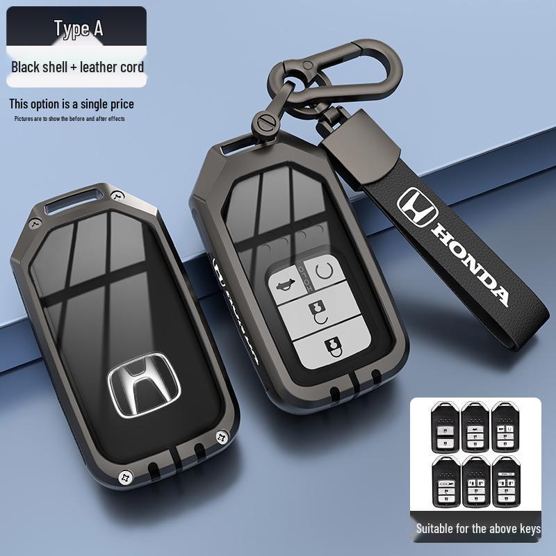 Honda Key Case Compatible with CRV, Civic, Accord, XRV, Vezel, Avancier, Breeze, UR-V, and Spirior Models