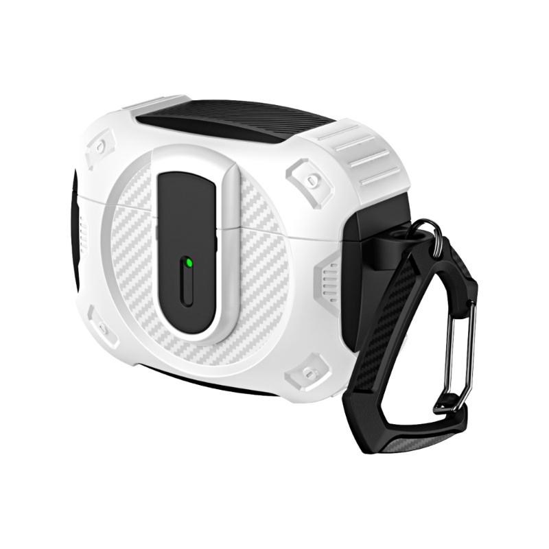 

Earphone Cover for 4 Wireless Earbuds Shell Cover Dustproof Housing Case Skin Scratchproof Housing with Hook