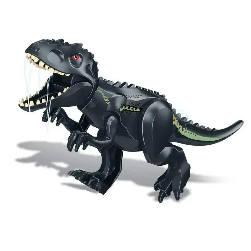 Jurassic Building Blocks World Dinosaurs Figures Bricks Baryonyx Tyrannosaurus Rex Indominus Rex I-Rex Assemble Kids Toys
