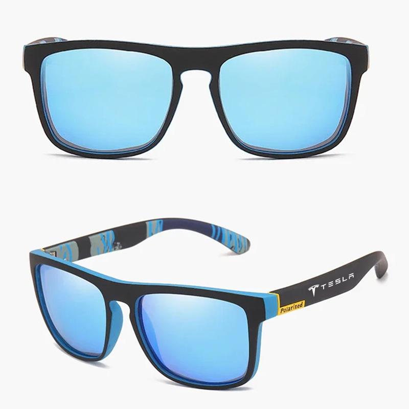 AAAIO1 Occhiali da Sole Polarizzati di Lusso Uomo Donna Pesca Guida Occhiali Antiriflesso Per Tesla Model 3 Model S Model X Model Y Roadster SpaceX