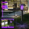 Outdoor Solar Mosquito Killer Lamp - Waterproof Electric Shock Repellent for Garden, Courtyard, and Lawn