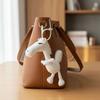 Cartoon Horse Keychain Fantasy Style Pony Plush Doll Exquisite Funny Horse Pendent  Room Decoration