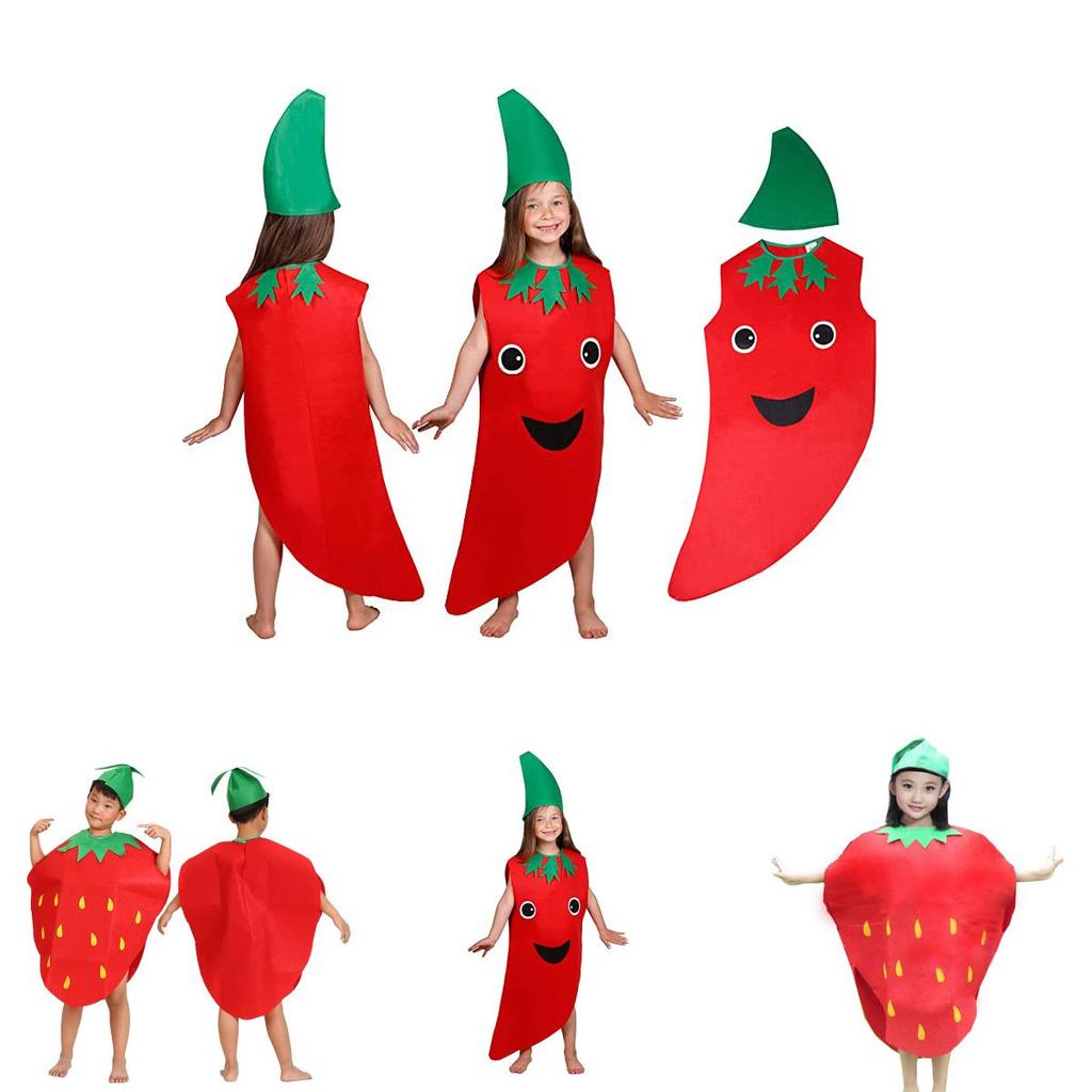 Kids Performance Outfit Fruits Vegetables
