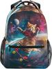 Panda Backpack For Girls Elementary School Bag Kids Bookbag Personalized Travel Daypack 3rd 4th 5th Grade Rucksack