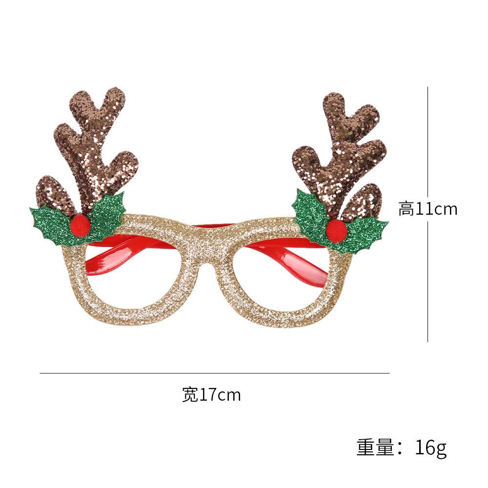 

Очаровательные рождественские оправы для очков с яркими рогами и игривым дизайном для сезонных торжеств GoldRose Gold Horns