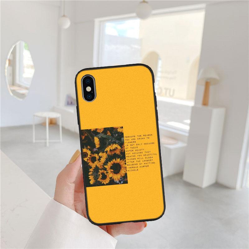 PP9 Beautiful Yellow Sunflower Soft Shell Phone Case for OPPO A3 Pro A72 A74 A76 A77 A77S A78 A79 A94 A95 A18 A40M A58