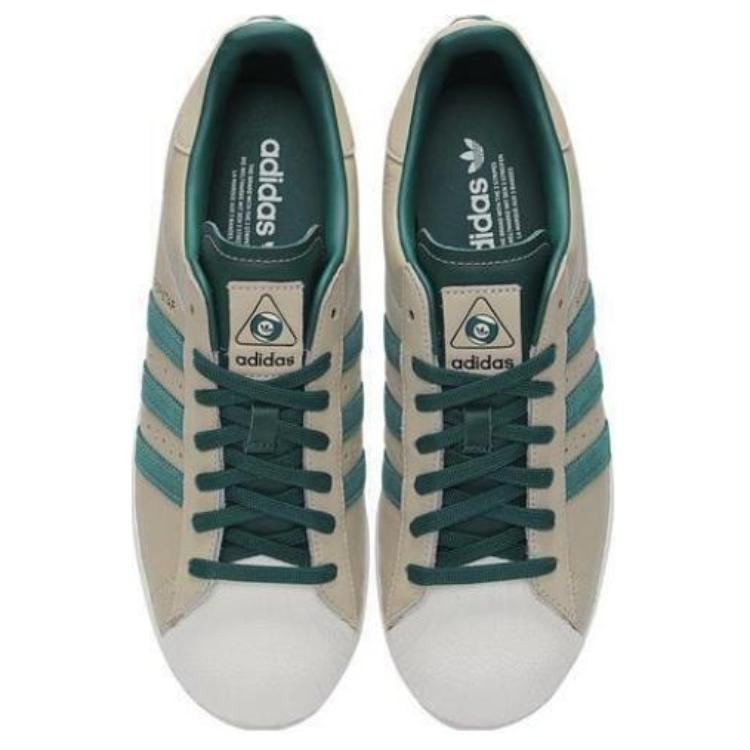 Adidas Originals Superstar Low Top Sneakers Unisex Sneakers Khaki IF1782