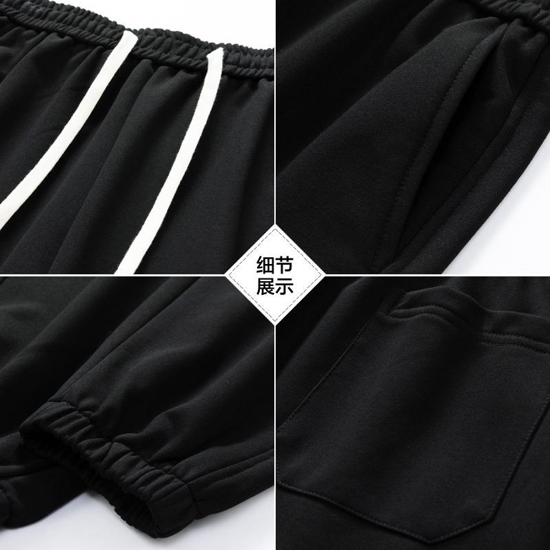 Lente en Herfst Heren Lange Broek Losse Joggingbroek Heren Grijs Casual Legging Joggingbroek Trend Broek