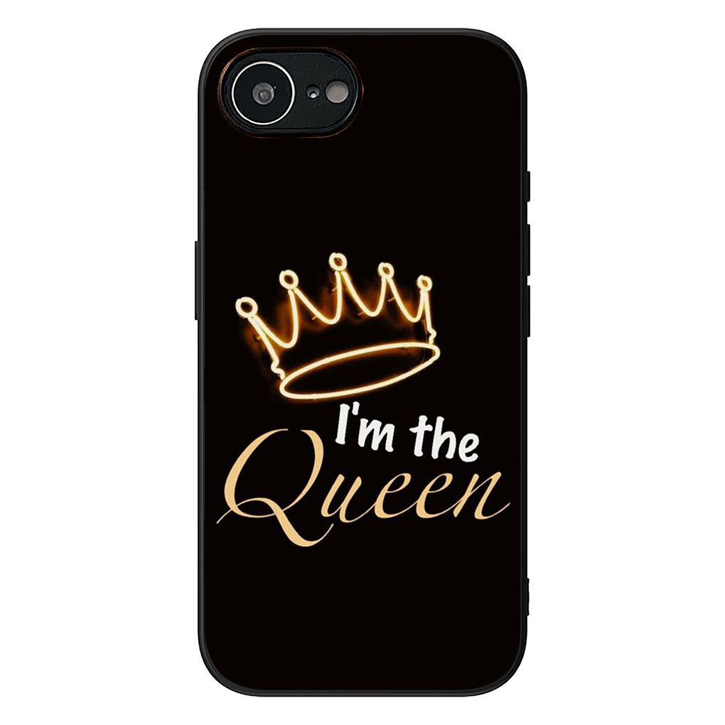 Cover for Samsung Galaxy Note 20 9 8 S8 S10 S9 Plus A54 A33 A21S A31 M21 S10E A17 Coque Phone Case Crown King Queen Princess