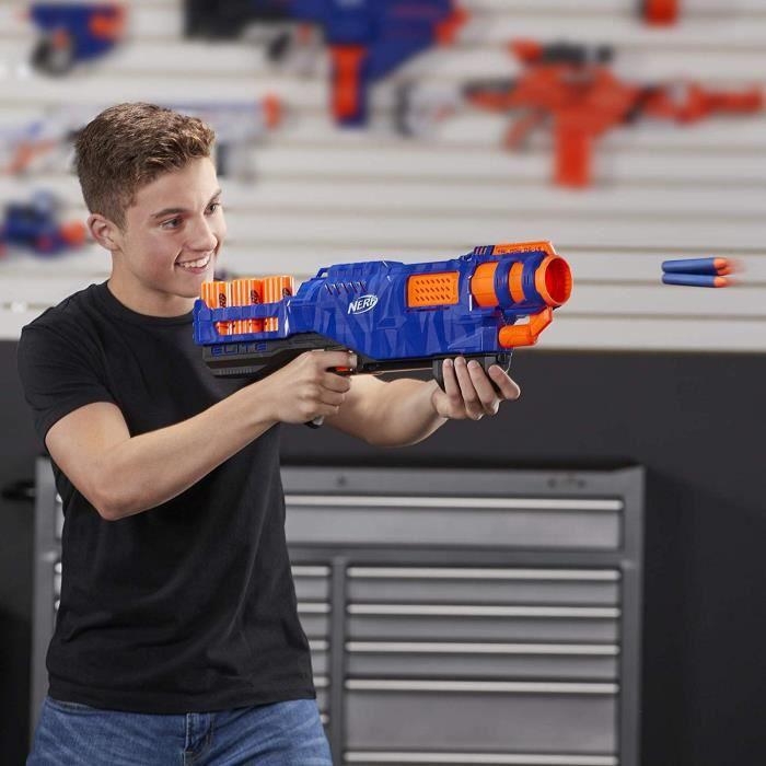 Pistolet à fléchettes NERF - Elite Trilogy DS-15 - 15 Flechettes NERF - Elite Officielles