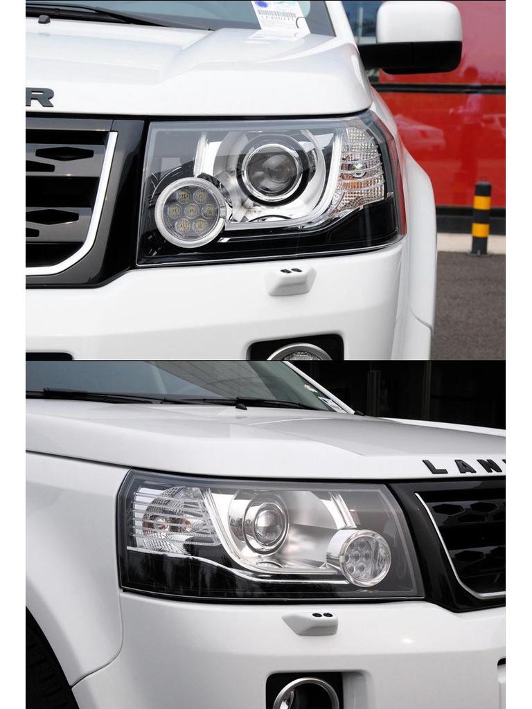 Headlight Lens & Cover for 2003-2015 Land Rover Freelander 2