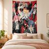 Chainsaw Man Tapestry highquality for decorating living room bedroom dorm walls ideal as bedroom wallart orholiday gift