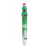 Christmas 10-Color Gel Pen Set for Creative Journaling - Cartoon Design for Students